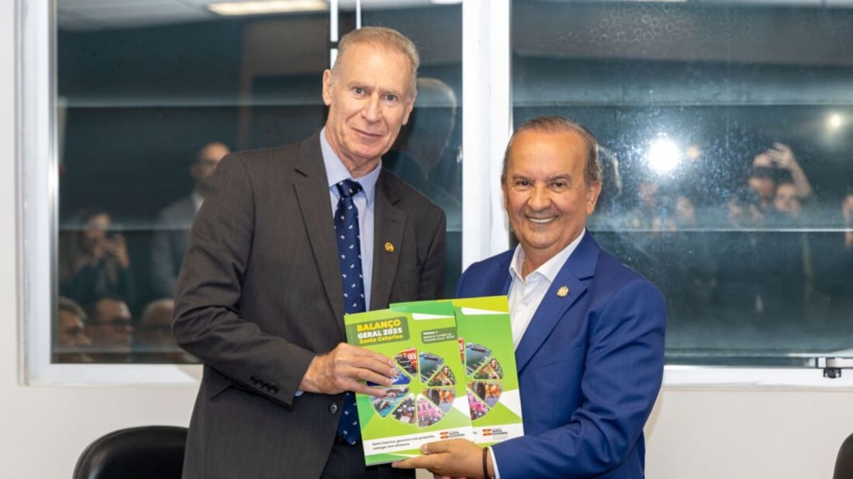 Governo de Santa Catarina entrega Balanço Geral de 2025 ao Tribunal de Contas