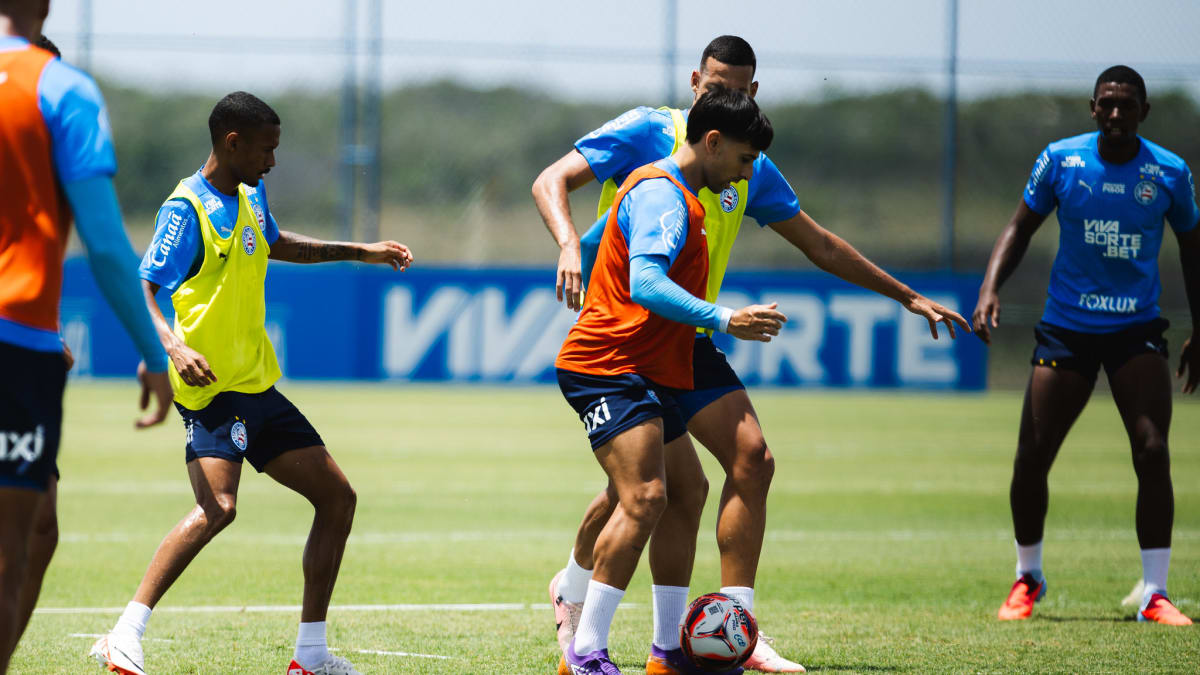 Bahia inicia preparação para jogo contra Mirassol com Kanu recuperado