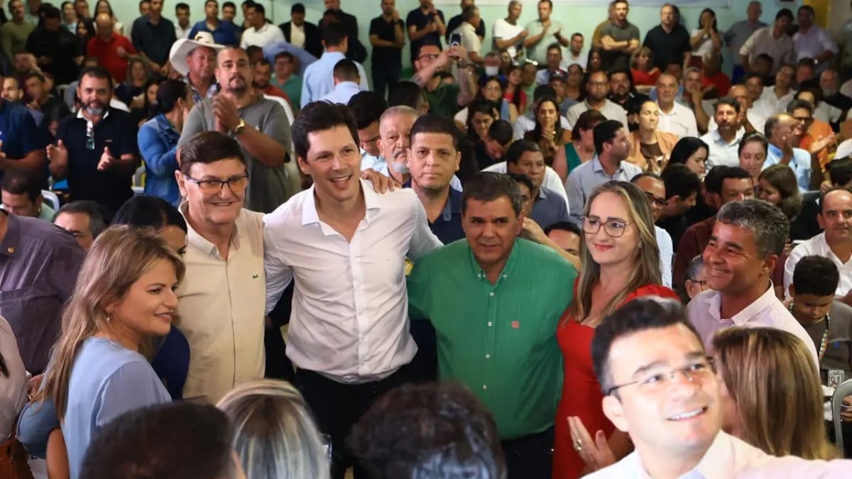 Evento em Trindade reúne 22 prefeitos de UB, MDB, PDT e PL com Daniel Vilela