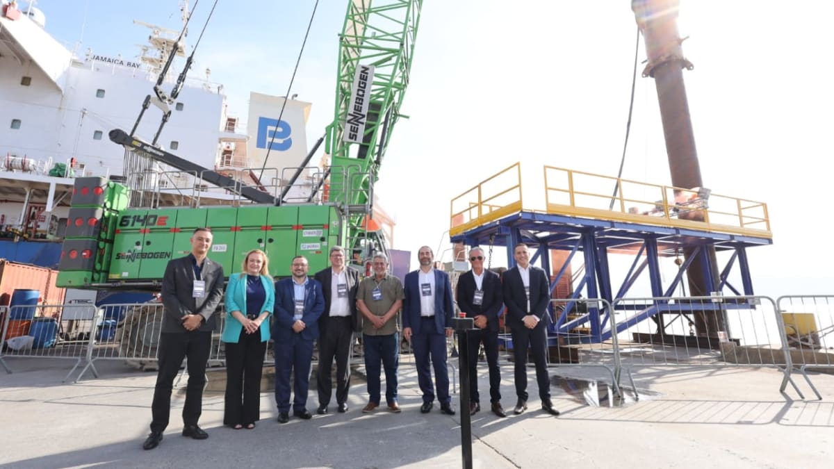 Iniciada ampliação do píer do Terminal Portuário Santa Catarina em São Francisco do Sul