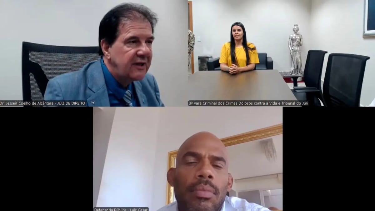 Estudante condenada por tentativa de homicídio é levada à audiência de custódia em Goiânia