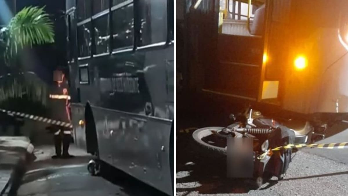 Motociclista morre após colisão com ônibus no bairro Estrela do Oriente, em BH