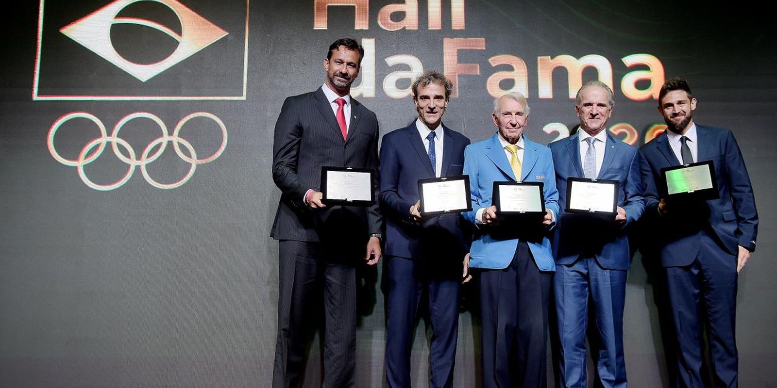 COB homenageia grandes ídolos olímpicos no Hall da Fama