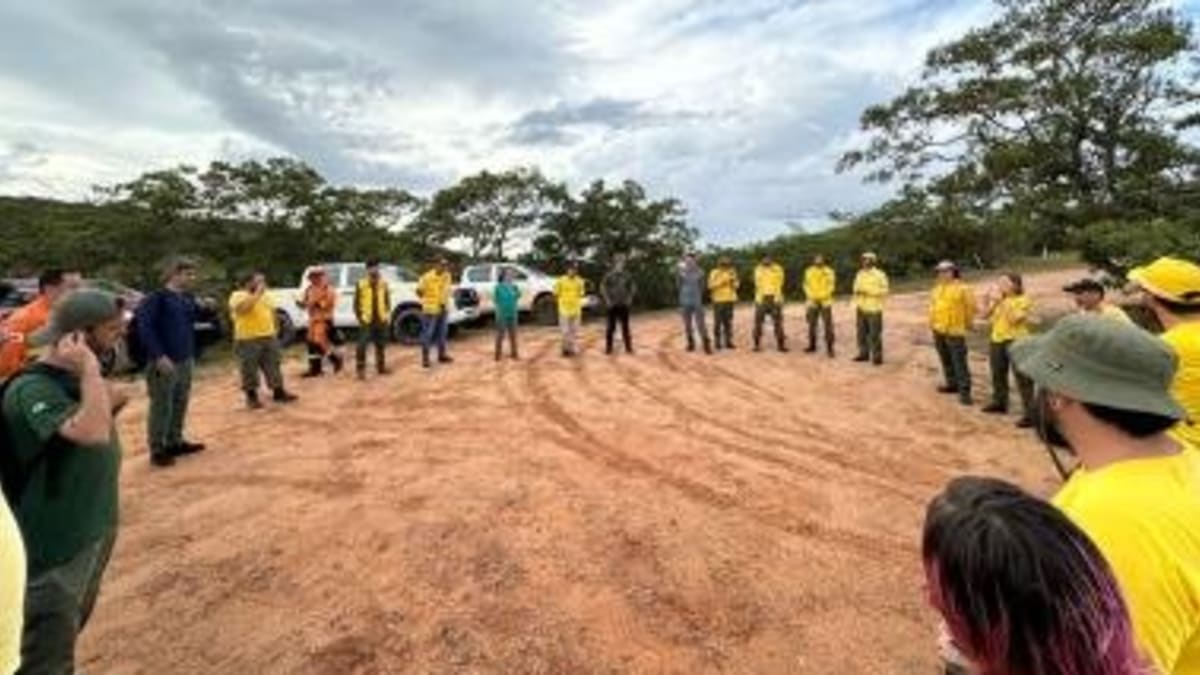 Sema participa de intercâmbio sobre Manejo Integrado do Fogo em Minas Gerais