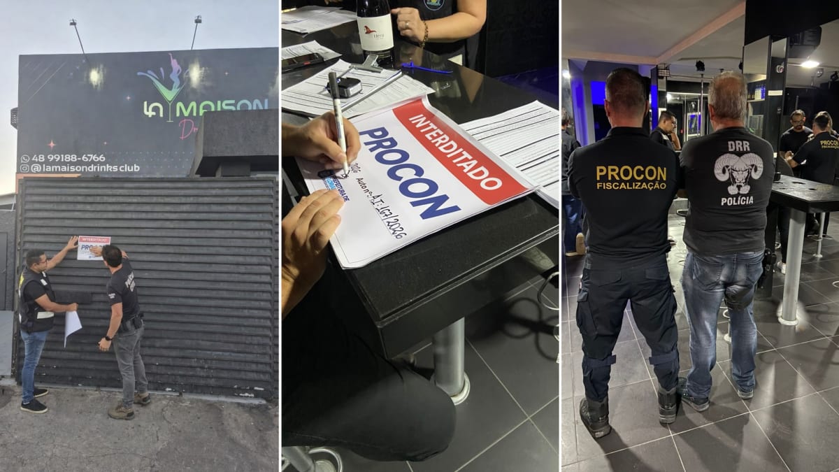 Casa noturna é interditada em Florianópolis após operação da Polícia Civil e do Procon