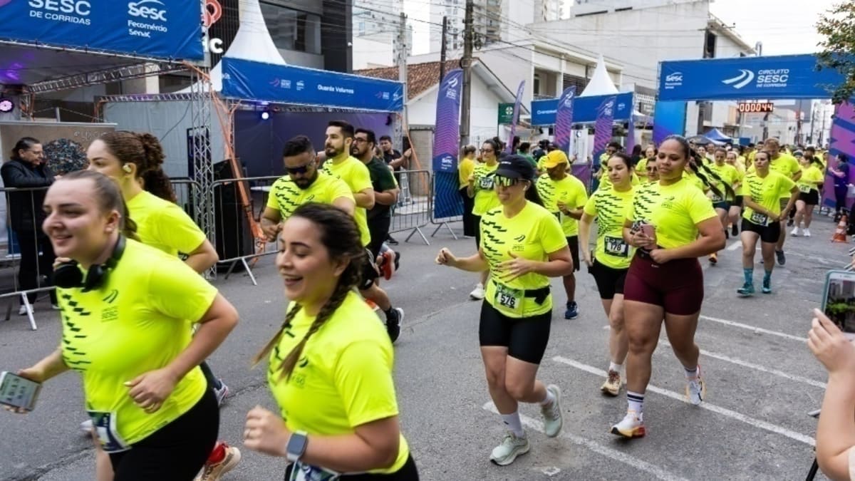 Circuito Sesc de Corridas retorna a Santa Catarina com inscrições abertas para três etapas