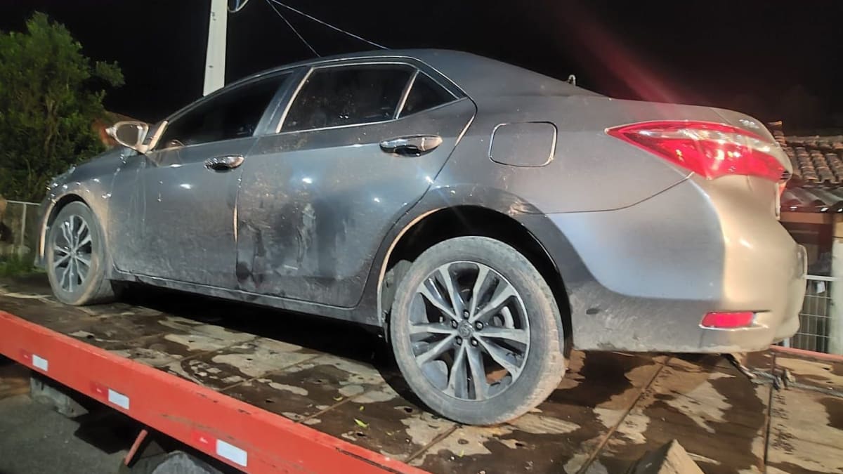 Dois jovens são detidos após perseguição policial em Araranguá