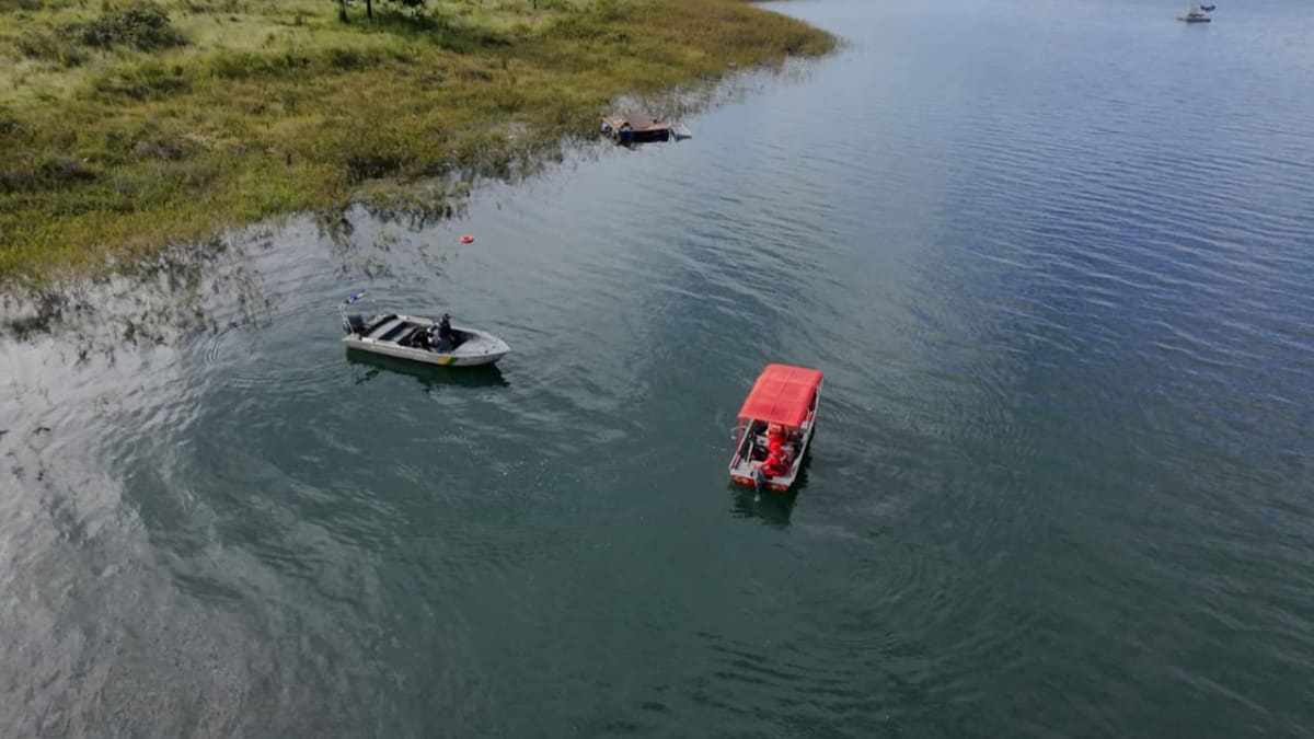 Corpo de homem desaparecido após temporal é encontrado no Lago das Brisas, em Buriti Alegre