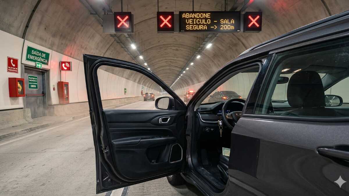 Rodovia dos Tamoios adota protocolos rigorosos para segurança em túneis no Litoral Norte de SP