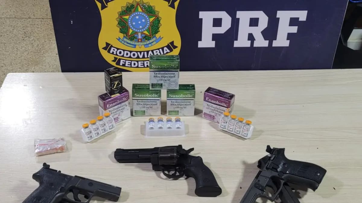 Homem é preso com anabolizantes e canetas emagrecedoras do Paraguai em Catalão