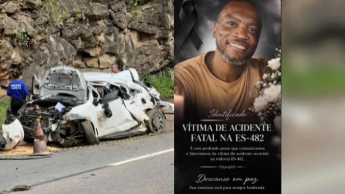 Mulher ferida em acidente na ES-482 não estava grávida; motorista morto era músico e lutador de jiu-jitsu em Alegre