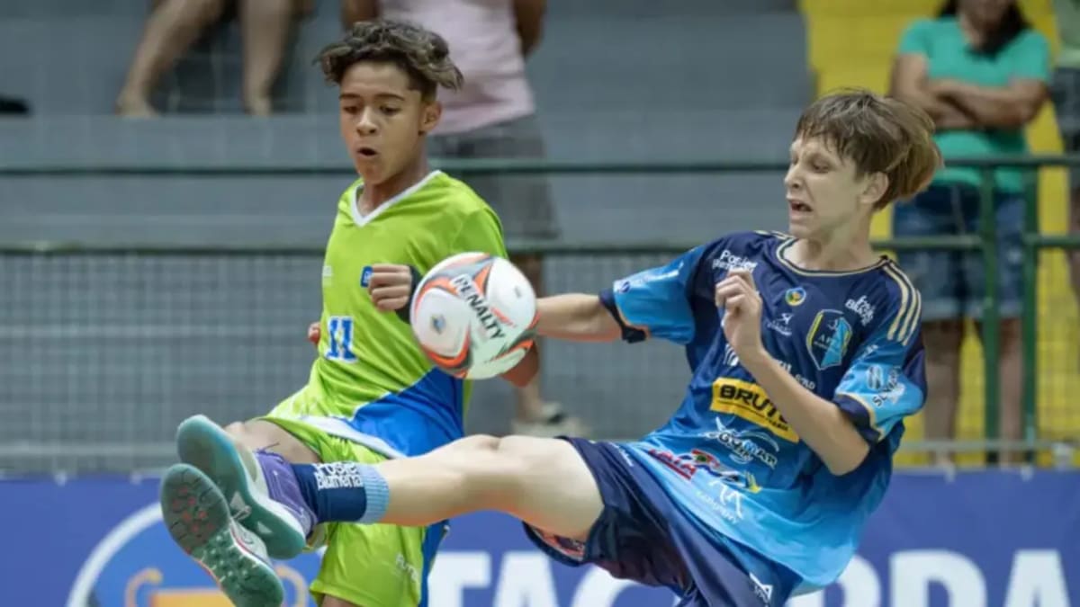 Taça Brasil Sub-14 de Futsal chega à fase eliminatória em Blumenau