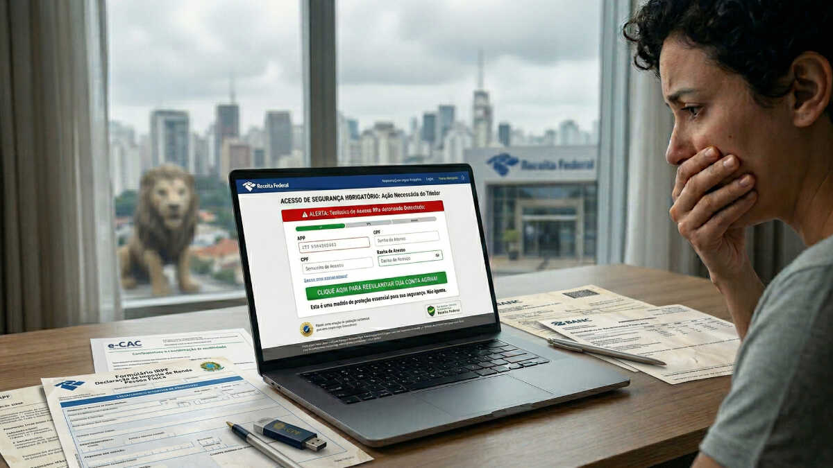 Golpes do Imposto de Renda crescem em 2026 com falsas notificações e roubo de dados