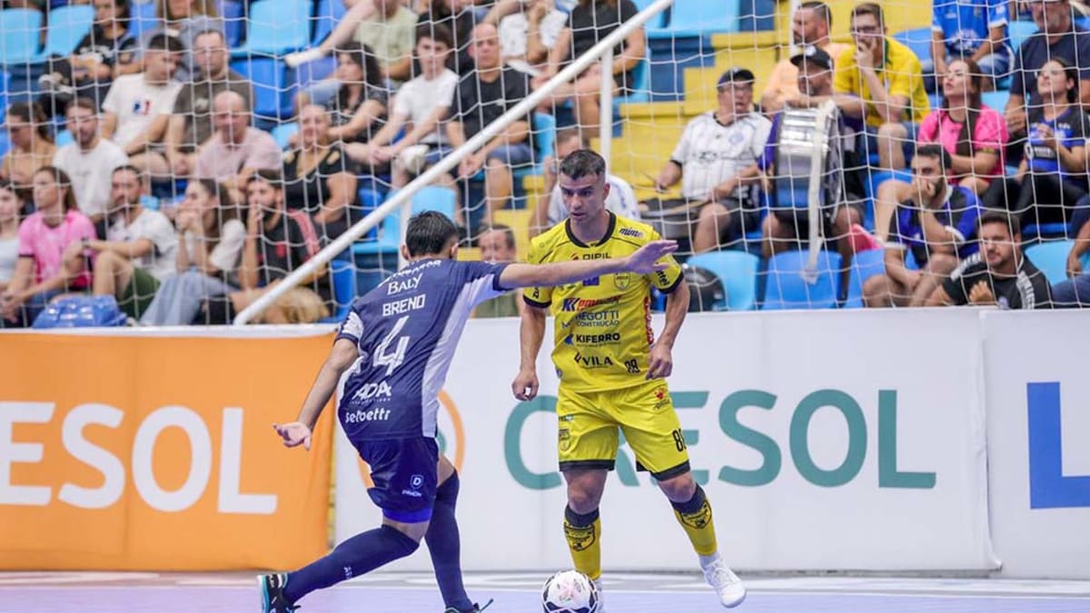Jaraguá Futsal sofre segunda derrota no Campeonato Catarinense ao perder para Tubarão