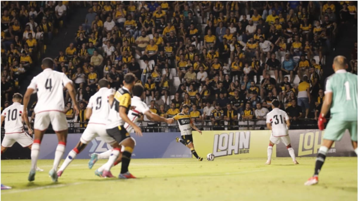 Criciúma vence Botafogo-SP com gol de Otero nos acréscimos