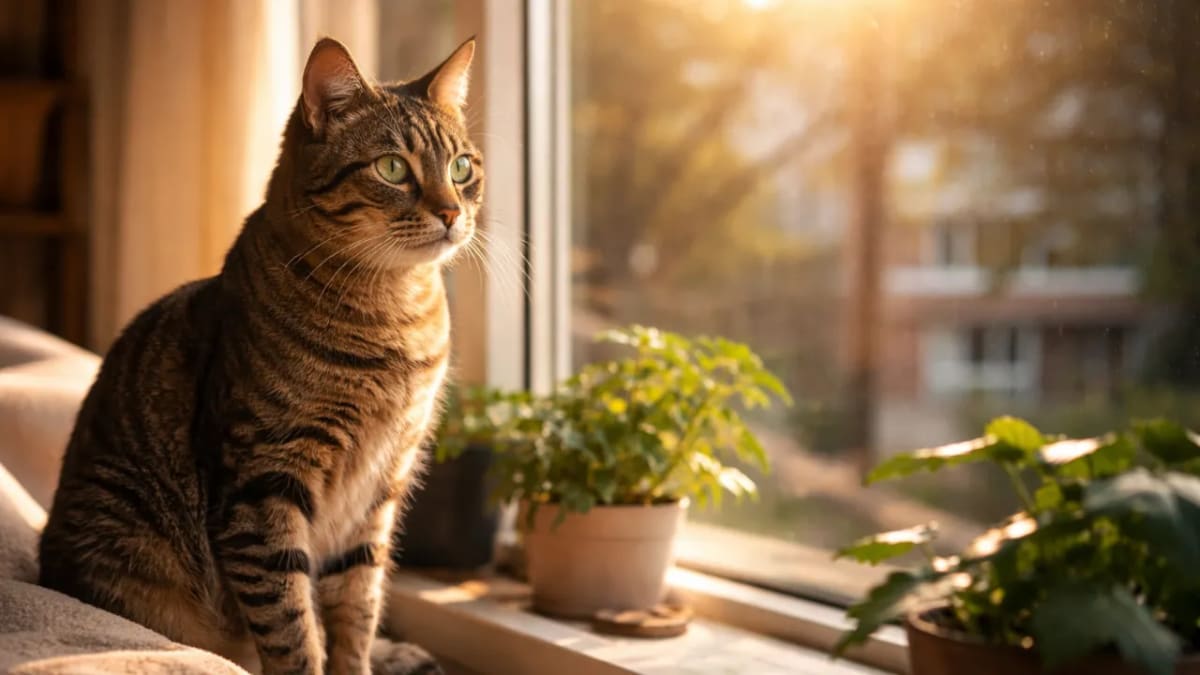 Ciclos naturais influenciam comportamento dos gatos em casa