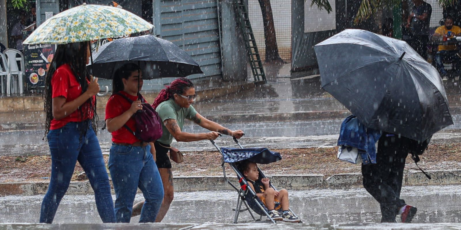 Alerta laranja para chuva intensa na região Norte do Brasil