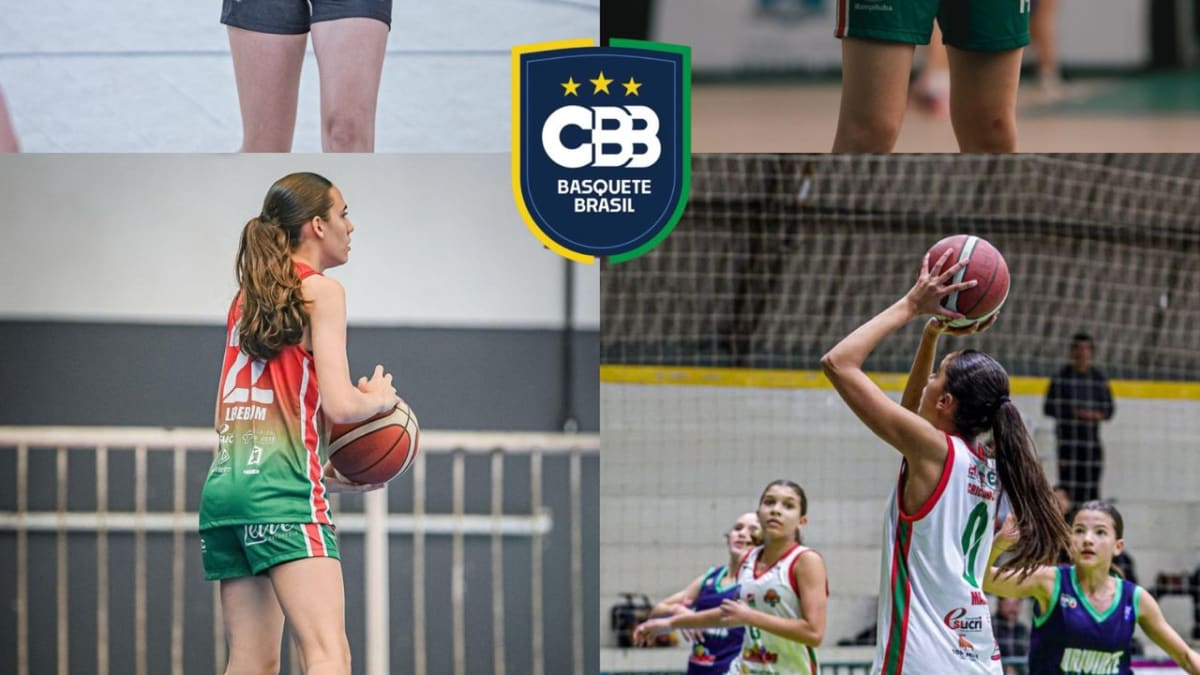Atletas de Criciúma são convocadas para a Seleção Brasileira de Basquete