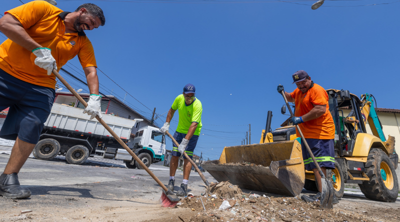 Mutirão de zeladoria recolhe mais de 188 toneladas de resíduos no Bairro Real