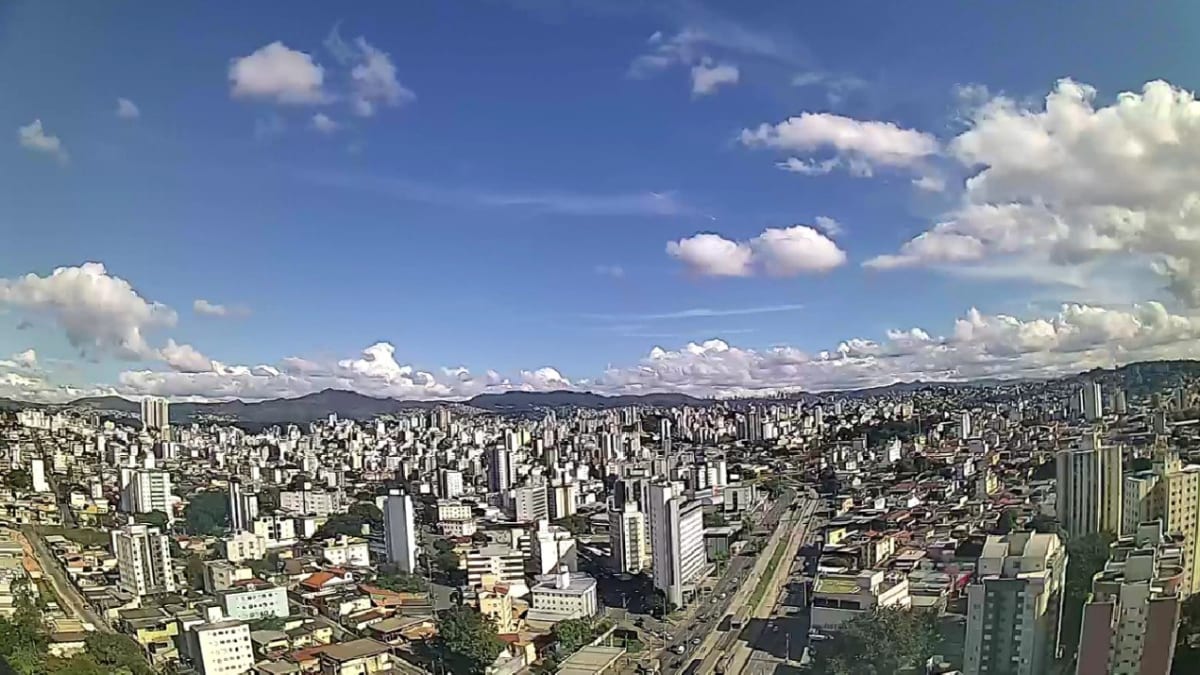 Belo Horizonte terá domingo quente com possibilidade de chuva isolada