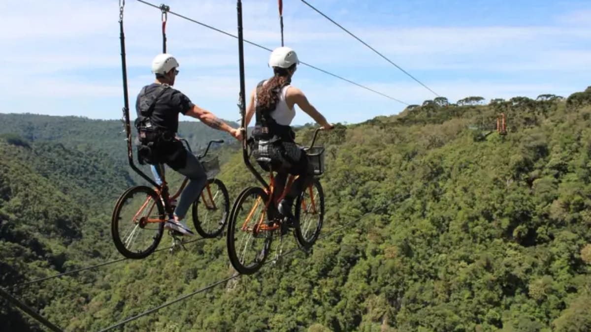 Santa Catarina oferece turismo de aventura em todas as regiões