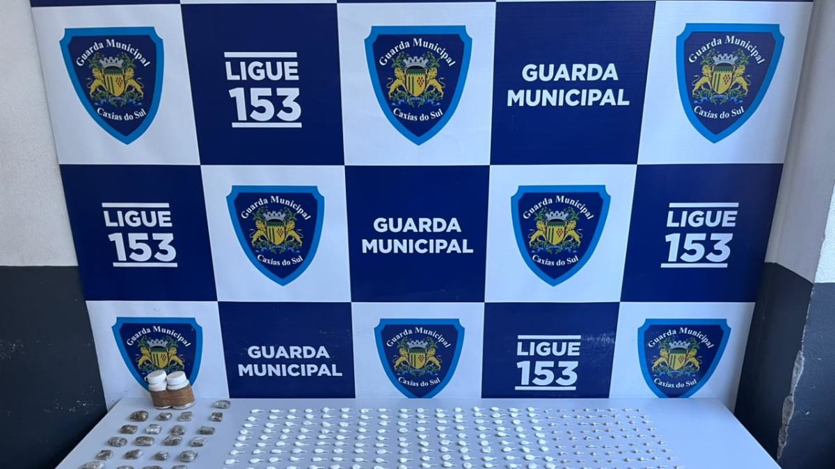 Guarda Municipal prende foragido e traficante em Caxias do Sul