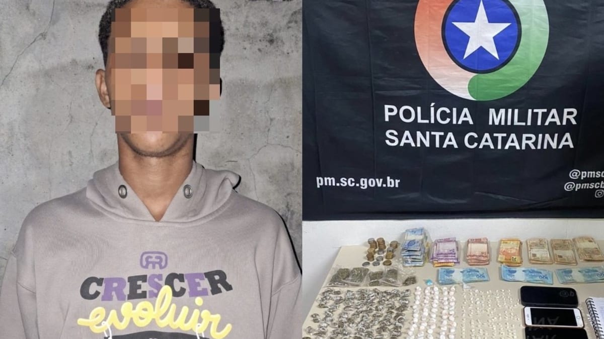 Jovem preso por tráfico em Biguaçu é solto e terá tratamento no CAPS