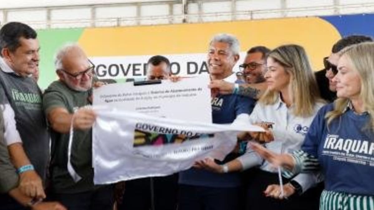 Governador Jerônimo Rodrigues inicia agenda em Iraquara com entregas de infraestrutura e serviços públicos