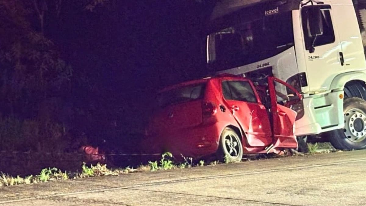 Acidente grave na BR-163 termina com mulher morta no Oeste de SC