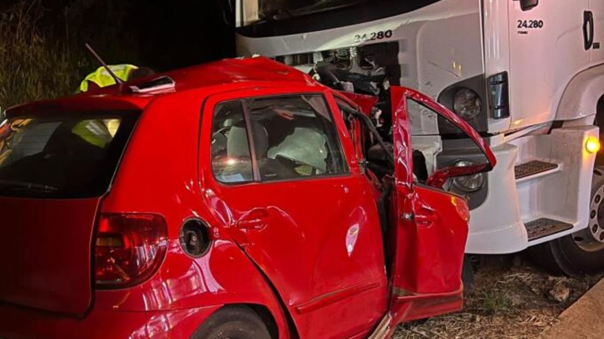 Grave acidente na BR-163 deixa mulher de 25 anos morta no Oeste de SC