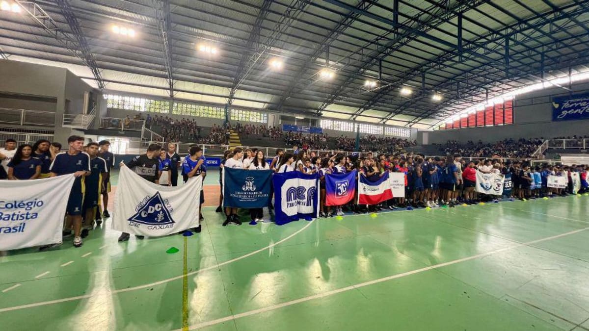Mais de 2 mil estudantes participam dos Jogos Escolares de Vila Velha