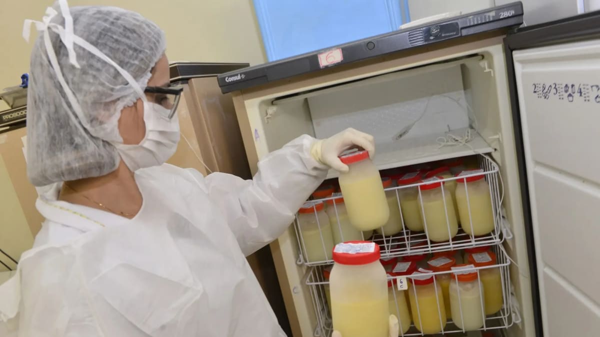 Banco de Leite do Hospital Estadual da Mulher opera com metade do estoque e convoca novas doadoras