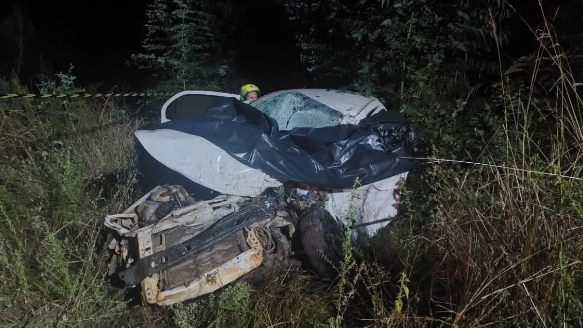 Bebê de 7 meses morre em acidente frontal na SC-350; motorista bêbado é preso