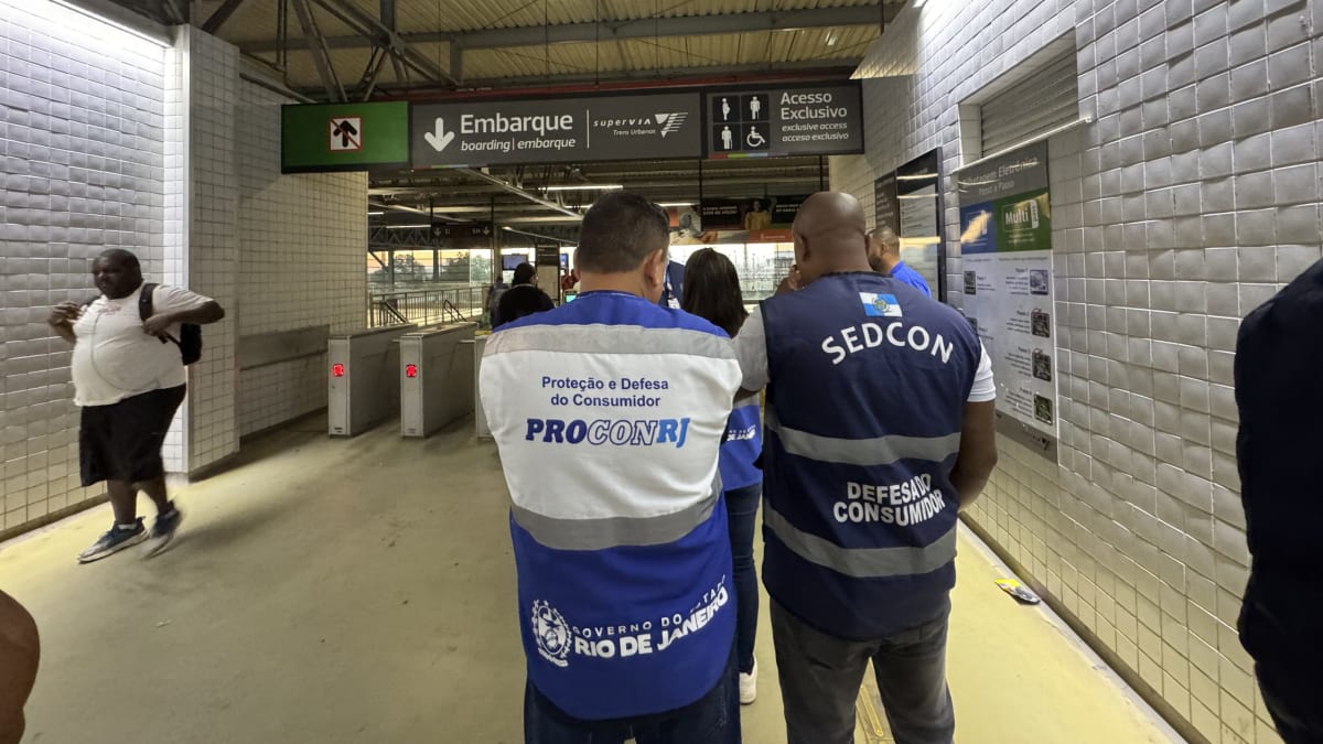 Fiscalização na Estação de Deodoro revela irregularidades e falhas estruturais