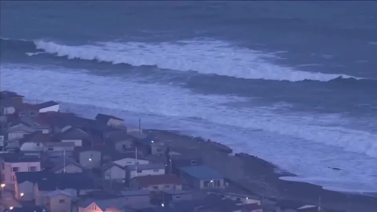 Terremoto de magnitude 7,4 provoca alerta de tsunami no norte do Japão