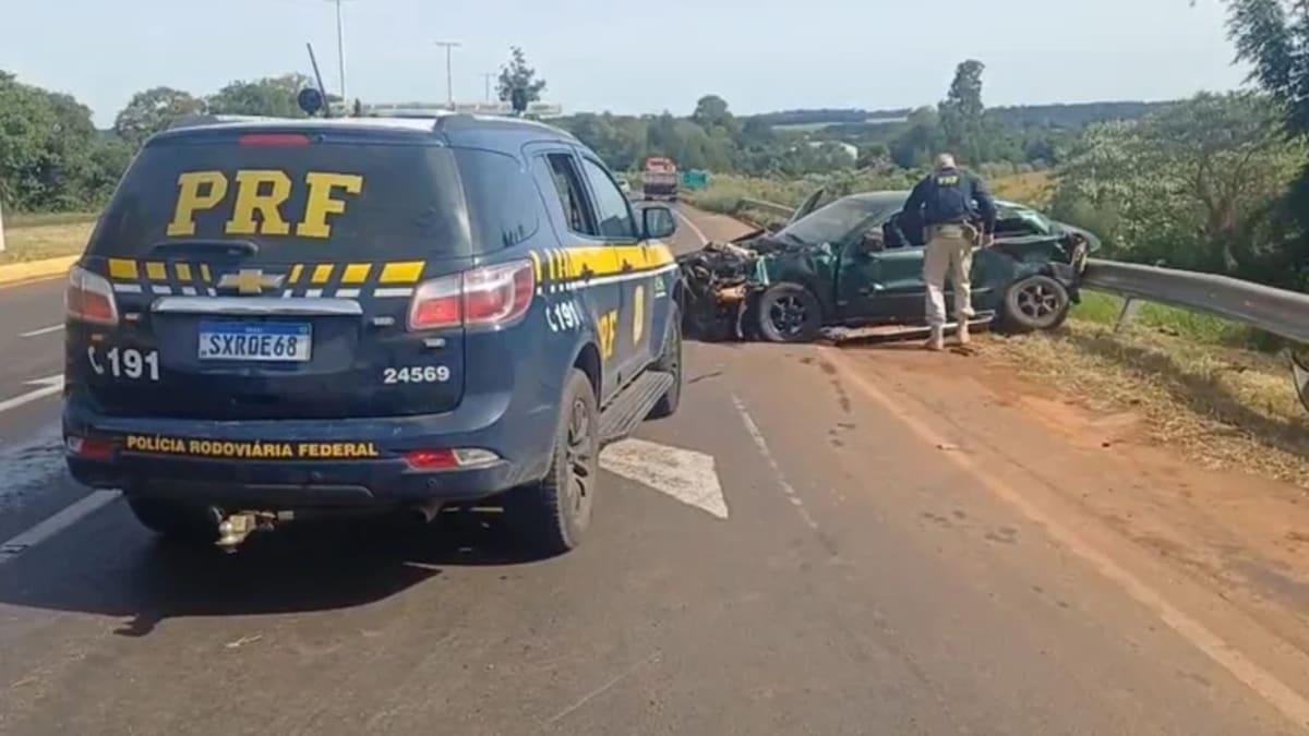 PRF prende casal venezuelano com drogas após fuga de 12 km e resgata criança em situação de risco na BR-282