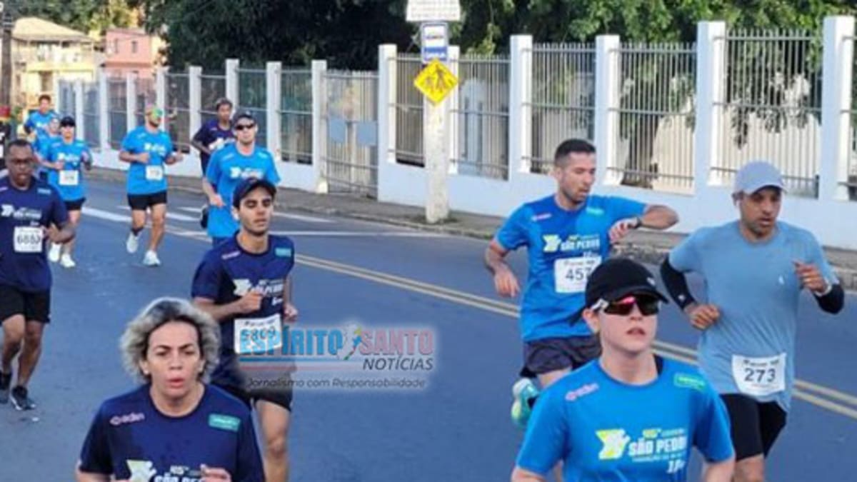 Cachoeiro de Itapemirim realiza treinão preparatório para Corrida de São Pedro