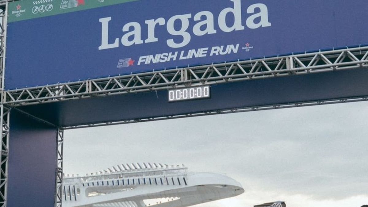 Heineken 0.0 promove Finish Line Run no Rio de Janeiro com mais de mil participantes