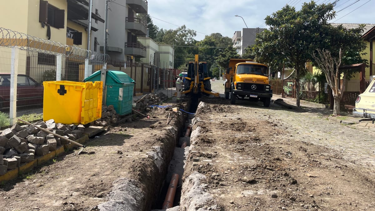 Obras do Samae impactam 15 regiões de Caxias do Sul até sexta-feira