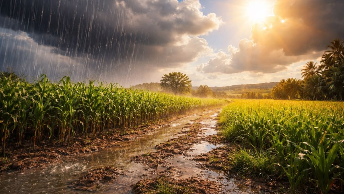 Quarta-feira terá chuva no Sul e calor intenso em grande parte do Brasil