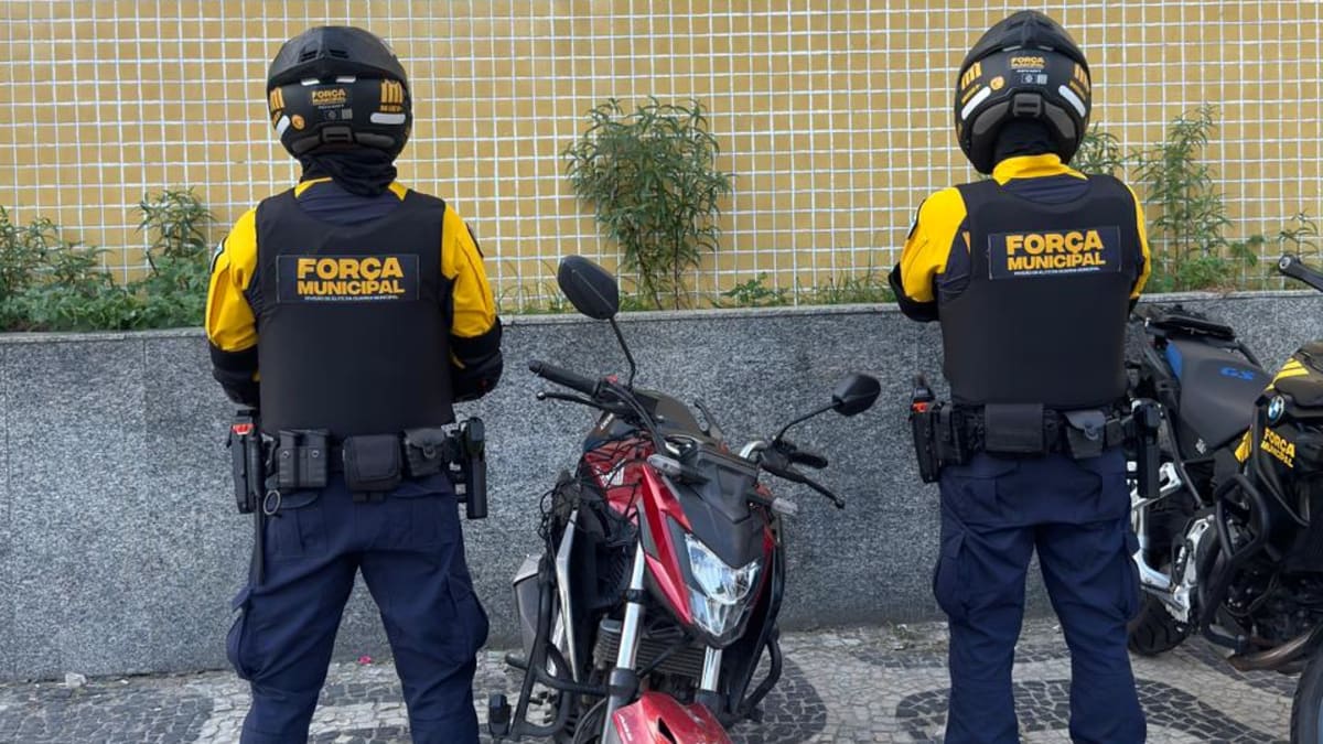 Três homens são presos em operações da Força Municipal no Rio de Janeiro