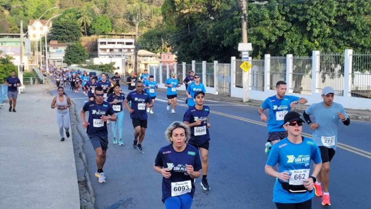 Cachoeiro de Itapemirim realiza treinão preparatório para Corrida de São Pedro