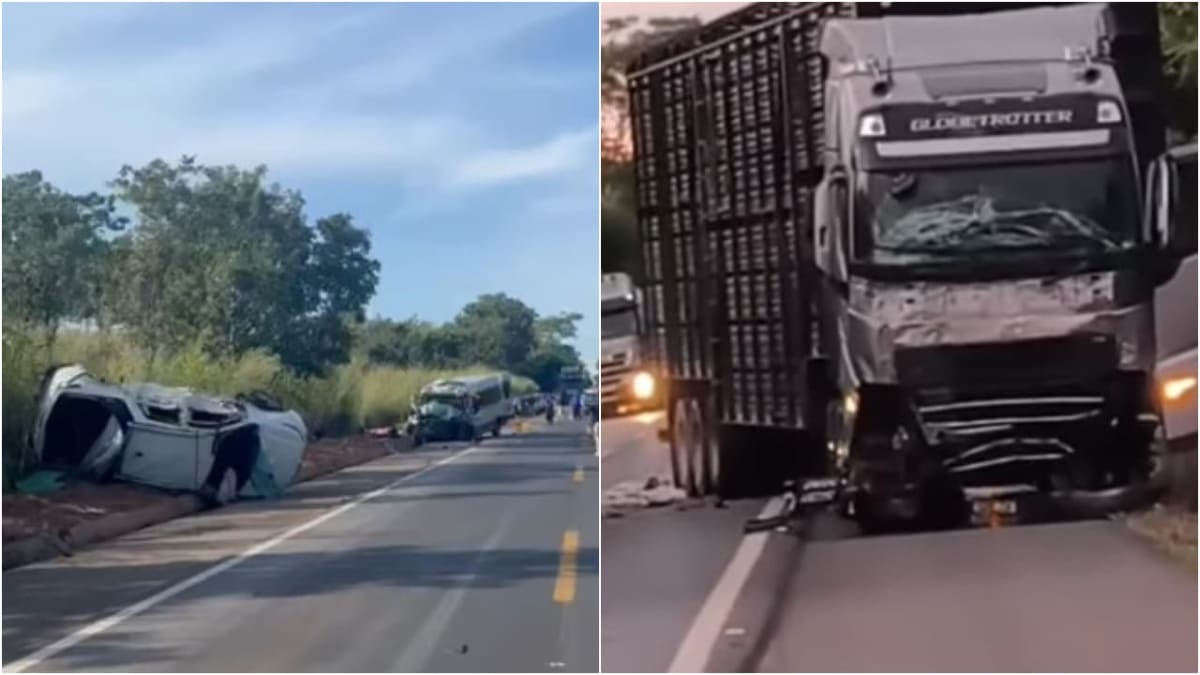 Cinco pessoas da mesma família estão entre os mortos em acidente na BR-020, em Formosa