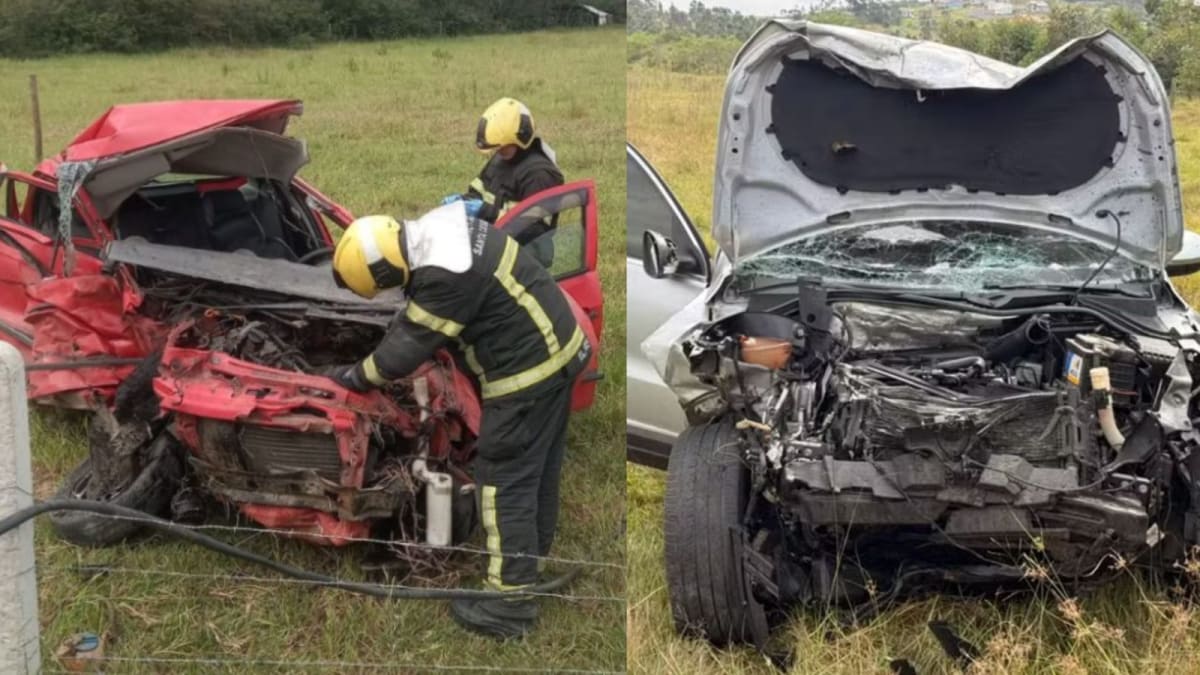 Motorista morre em acidente na SC-100 em Balneário Rincão