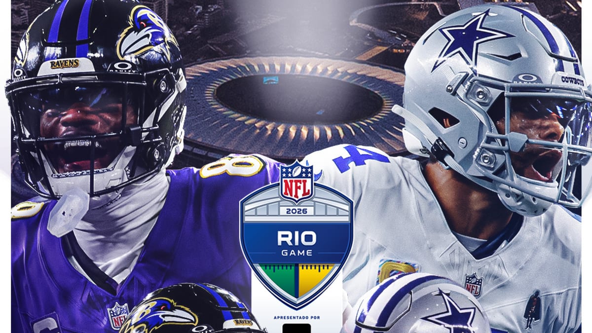 Baltimore Ravens enfrentará Dallas Cowboys no primeiro jogo da NFL no Rio de Janeiro em 2026