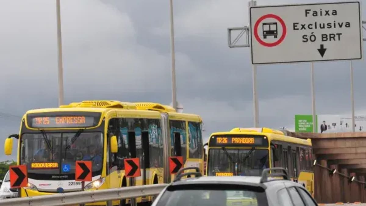Governo de Goiás contrata universidade para estudos de BRT entre Águas Lindas e Ceilândia