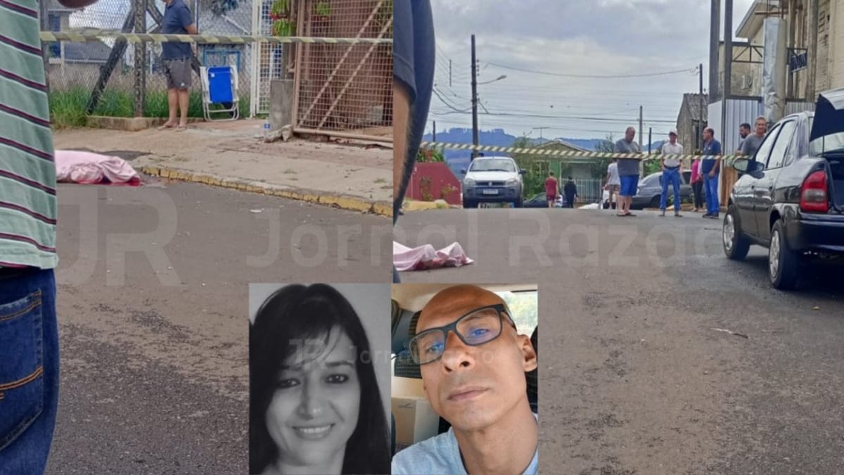 Mulher é assassinada na frente dos três filhos pequenos pelo ex-marido em Chapecó