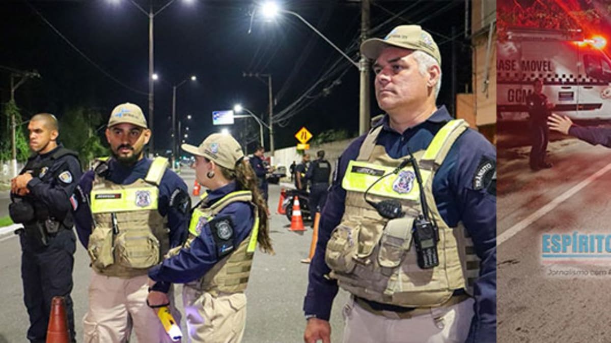 Operação Força pela Vida detém quatro motoristas por alcoolemia em blitz da Lei Seca no ES