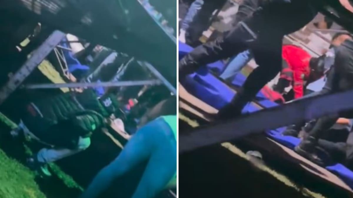 Cinco ficam feridos após desabamento de camarote em evento em Itabira