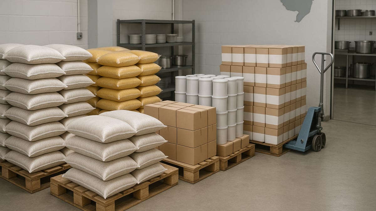 Conab inicia entrega de 623 toneladas de alimentos para cozinhas solidárias em Santa Catarina